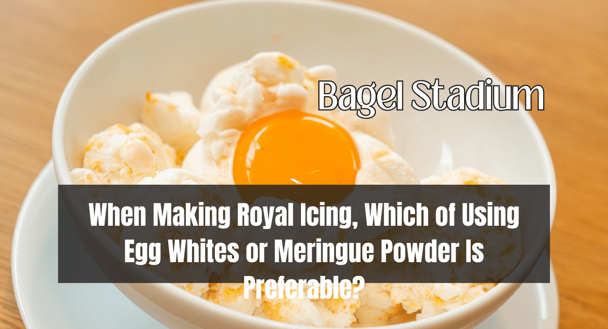 When Making Royal Icing, Which of Using Egg Whites or Meringue Powder Is Preferable?